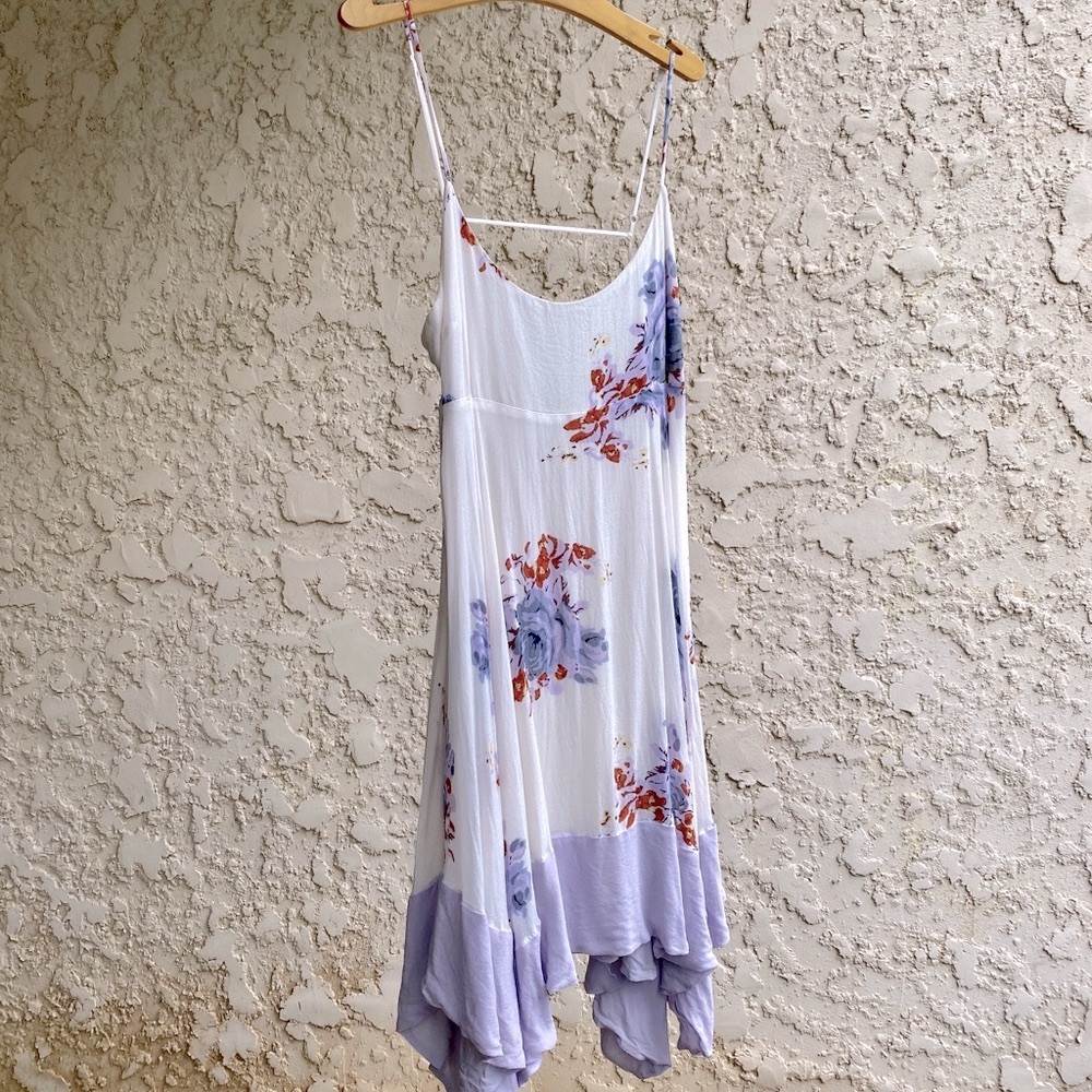 Free People Asymmetric Floral Dress